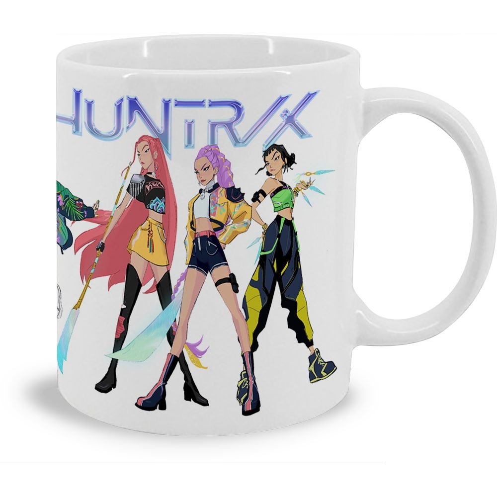 Taza Cerámica 325 ml Huntrix K-pop Demon Hunters Pyramid International