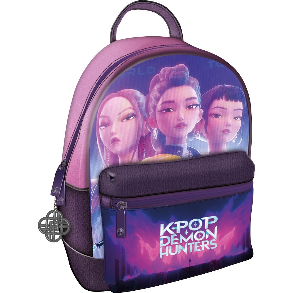 Mochila Fashion Material Pu K-pop Demon Hunters Pyramid International