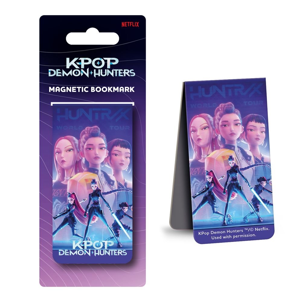Marcapáginas Magnético K-pop Demon Hunters Pyramid International