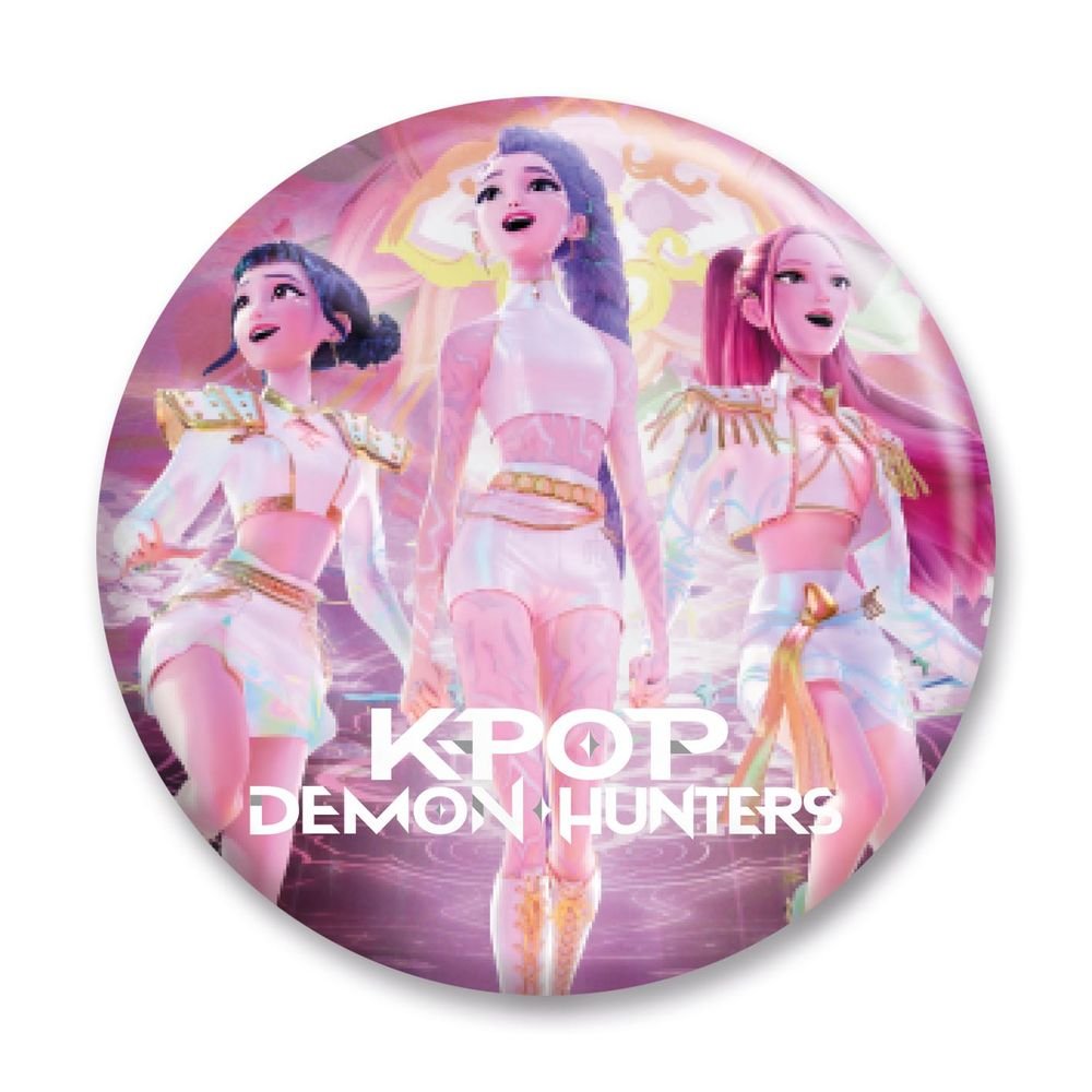 Pin 25mm K-pop Demon Hunters Pyramid International
