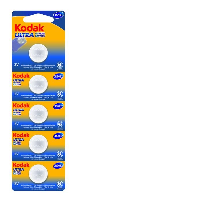Pila Kodak Botón Litio Cr 2025 Pack 5 Unidades
