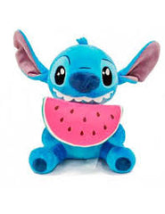 PELUCHE STITCH COMIENDO UNA SANDIA 25CM | PELUCHES DISNEY | 1 UNIDAD | 5400868031331