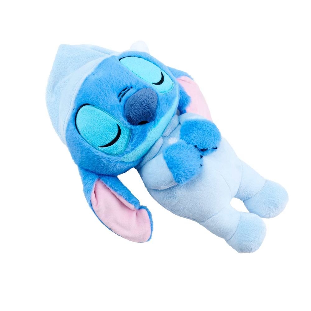 PELUCHE STITCH HORA DE DORMIR CON SONIDO 31 CM | PELUCHES DISNEY | 1 UNIDAD | 5400868036657 Imagen principal del producto