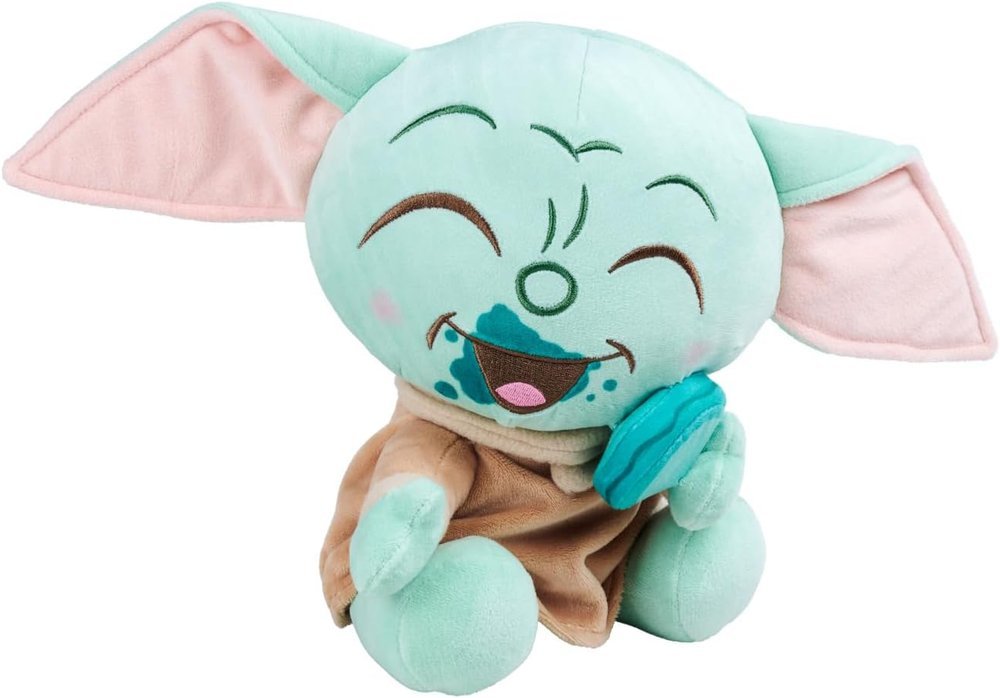 Peluche 25 cm Star Wars Grogu con Macaroon