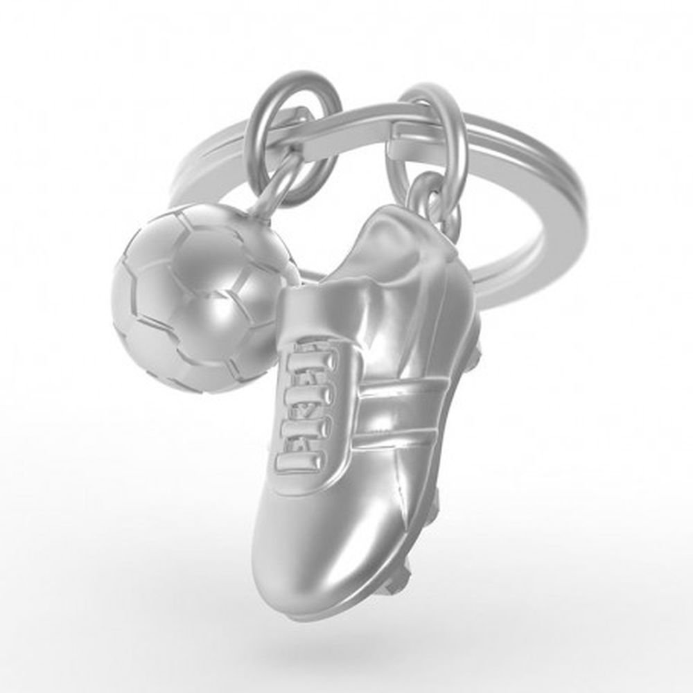 LLAVERO METALMORPHOSE SPORT FASHION ZAPATILLA FUTBOL + BALON | METALMORPHOSE | 1 UNIDAD | 5404006015016