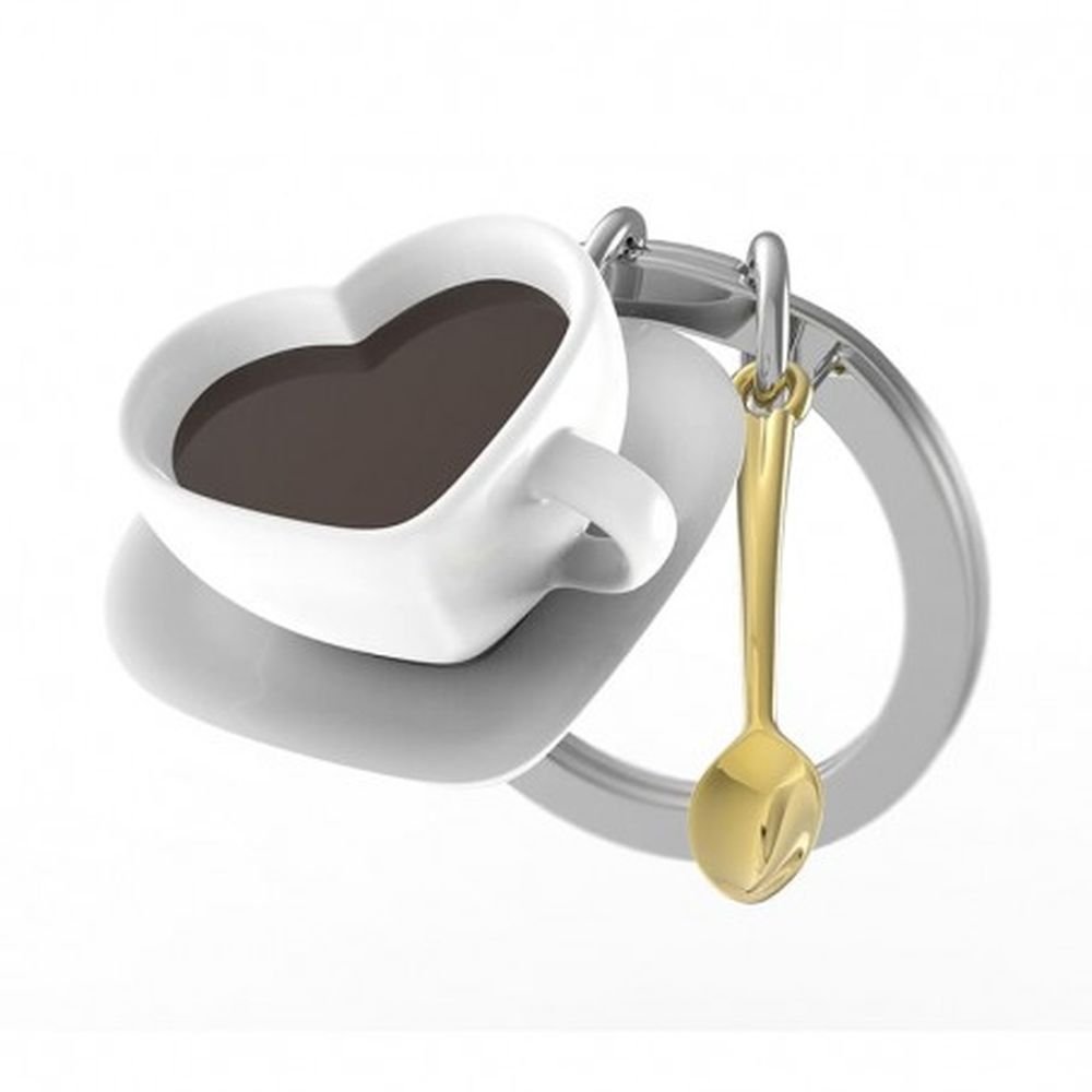 LLAVERO METALMORPHOSE LIFESTYLE - LOVE COFFEE + MINI CUCHARA | METALMORPHOSE | 1 UNIDAD | 5404006049790 Imagen principal del producto