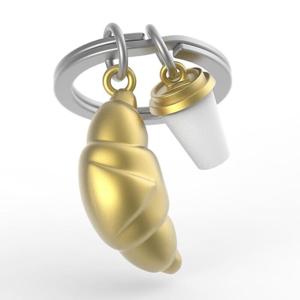 LLAVERO METALMORPHOSE LIFESTYLE COLLECTION CROISSANT Y CAFE | METALMORPHOSE | 1 UNIDAD | 5404006052356 Imagen principal del producto