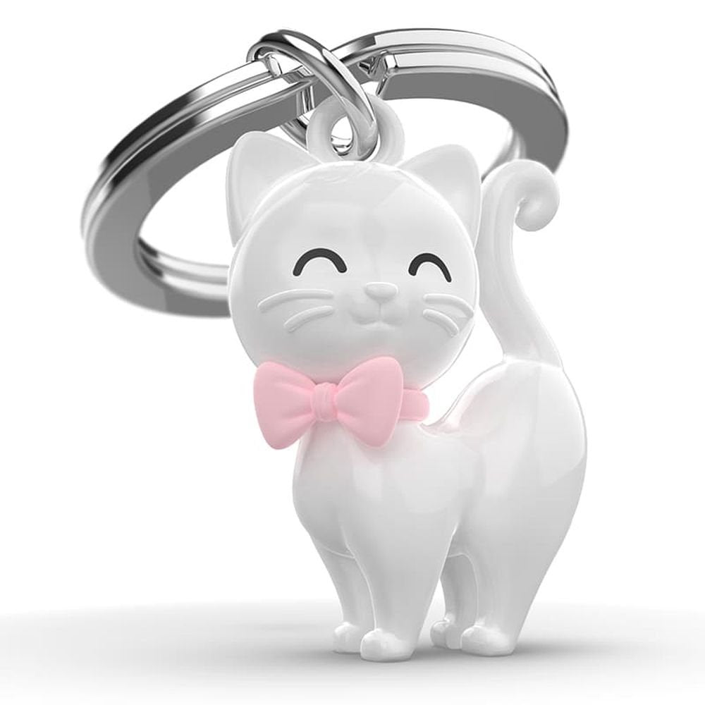 LLAVERO METALMORPHOSE ANIMALS GATO BLANCO | METALMORPHOSE | 1 UNIDAD | 5404006061310