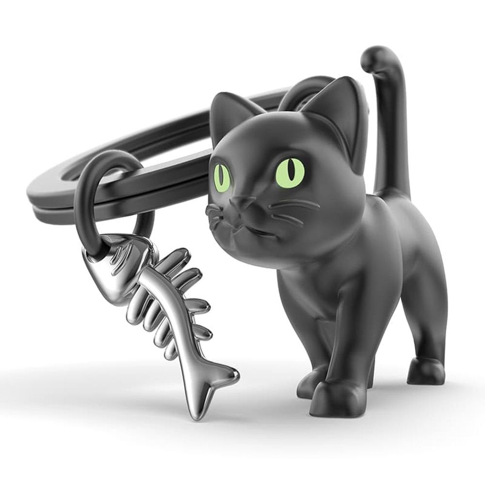 Llavero Metalmorphose Animals Gato Negro Marca Metalmorphose Imagen principal del producto
