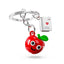 Llavero Metalmorphose Gracias Profe Manzana y Libro Marca METALMORPHOSE