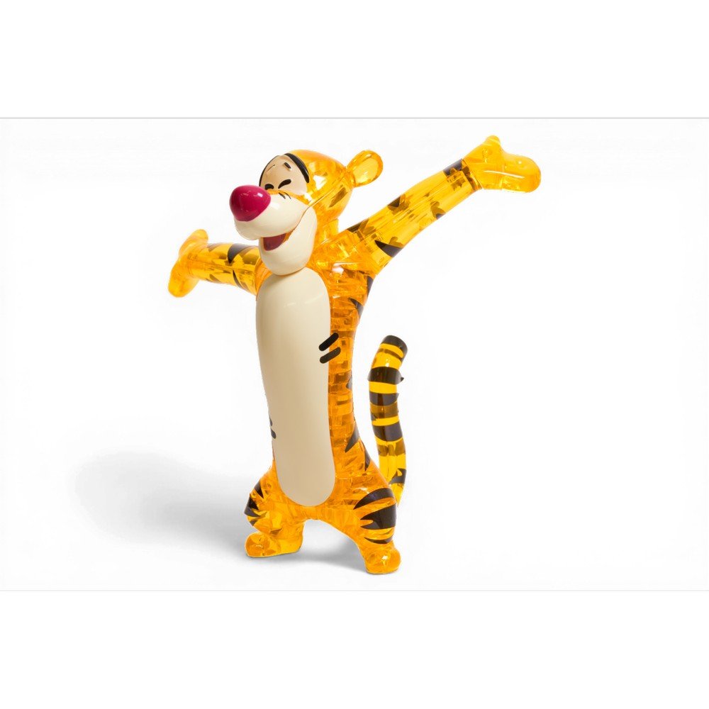 Set de Construcción Piezas Translucidad Figura Tigger Marca Crystall Gallery Madnesstoys