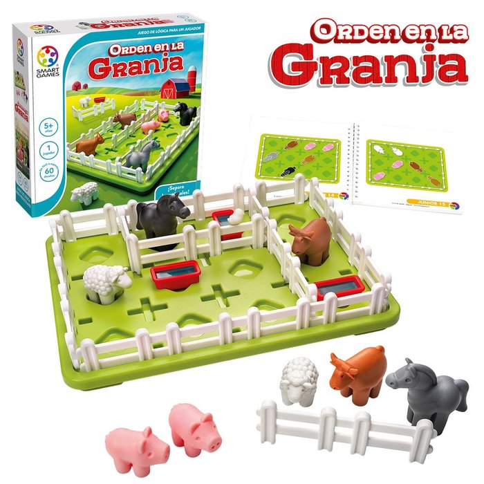 Juego Educativo Smart Games Orden en la Granja LUDILO Imagen principal del producto