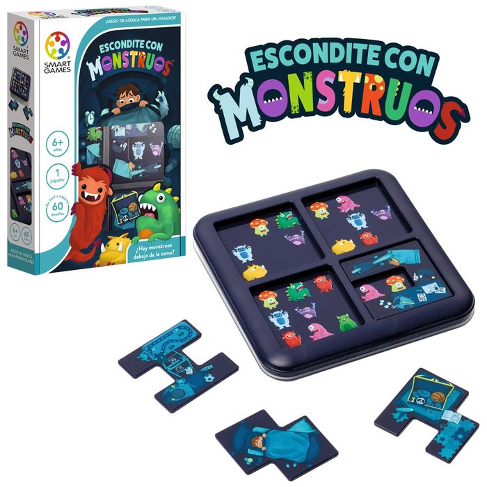 ROMPECABEZAS ESCONDITE CON MONSTRUOS | LUDILO | 1 UNIDAD | 5414301524205