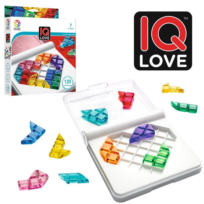 JUEGO IQ LOVE SMART GAMES | LUDILO | 1 UNIDAD | 5414301524397