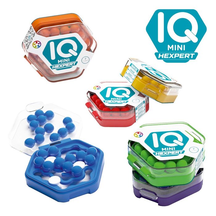 EXPOSITOR 24 UD IQ MINI HEXPERT SURTIDO | LUDILO | ENVASE 24 UDS. UNIDAD | 25414301525008