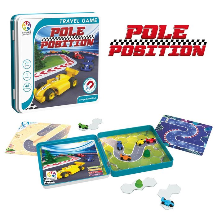 Juego Pole Position Caja Metálica Magnética LUDILO