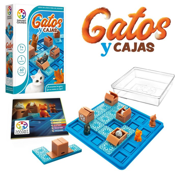 JUEGO GATOS Y CAJAS | LUDILO | 1 UNIDAD | 5414301525523