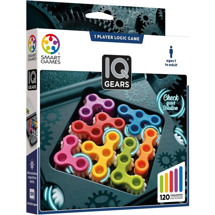 JUEGO IQ GEARS SMART GAMES | LUDILO | 1 UNIDAD | 5414301525691
