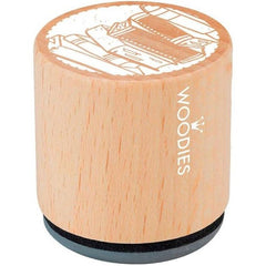 SELLO EXLIBRIS WOODIES STAMP DISEÑO LIBROS | 1 UNIDADES | (COLOP ESPAÑA S,L,)