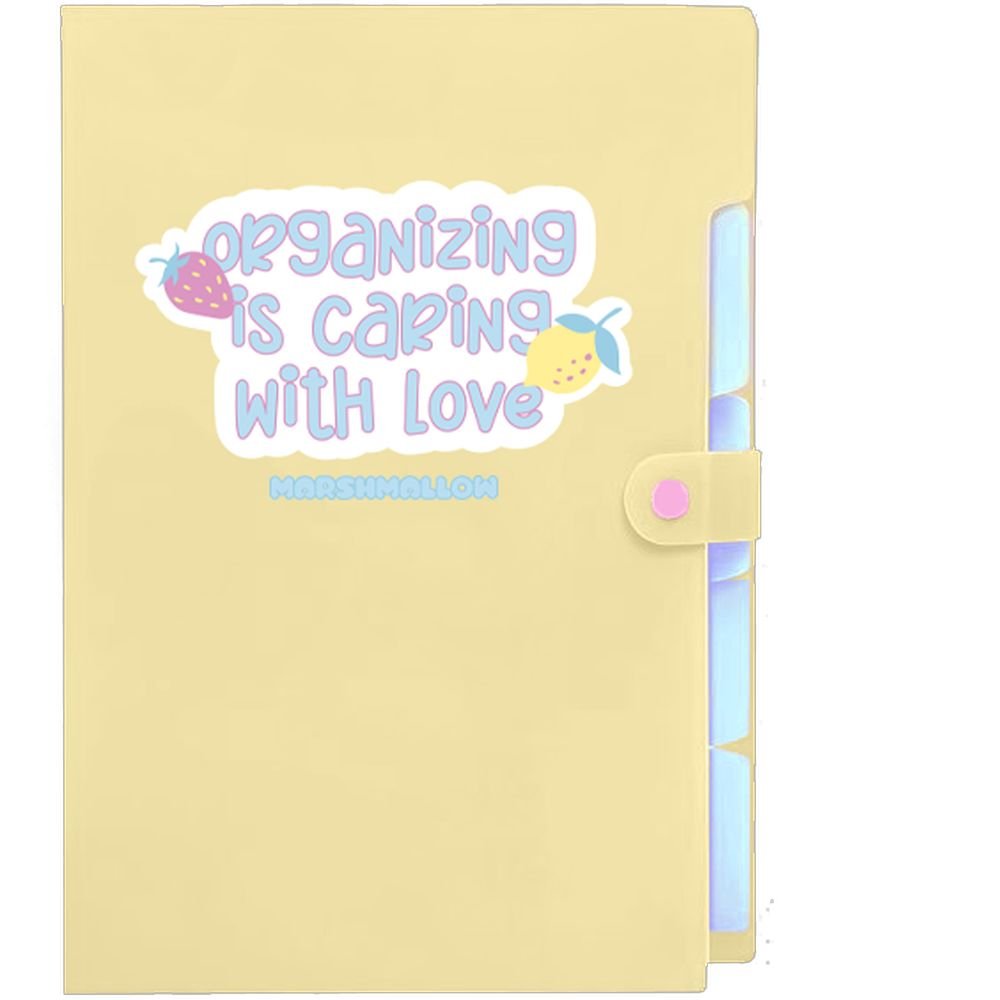 Organizador con Separadores Fruity Fun Layer Expanding Marshmallow Imagen principal del producto