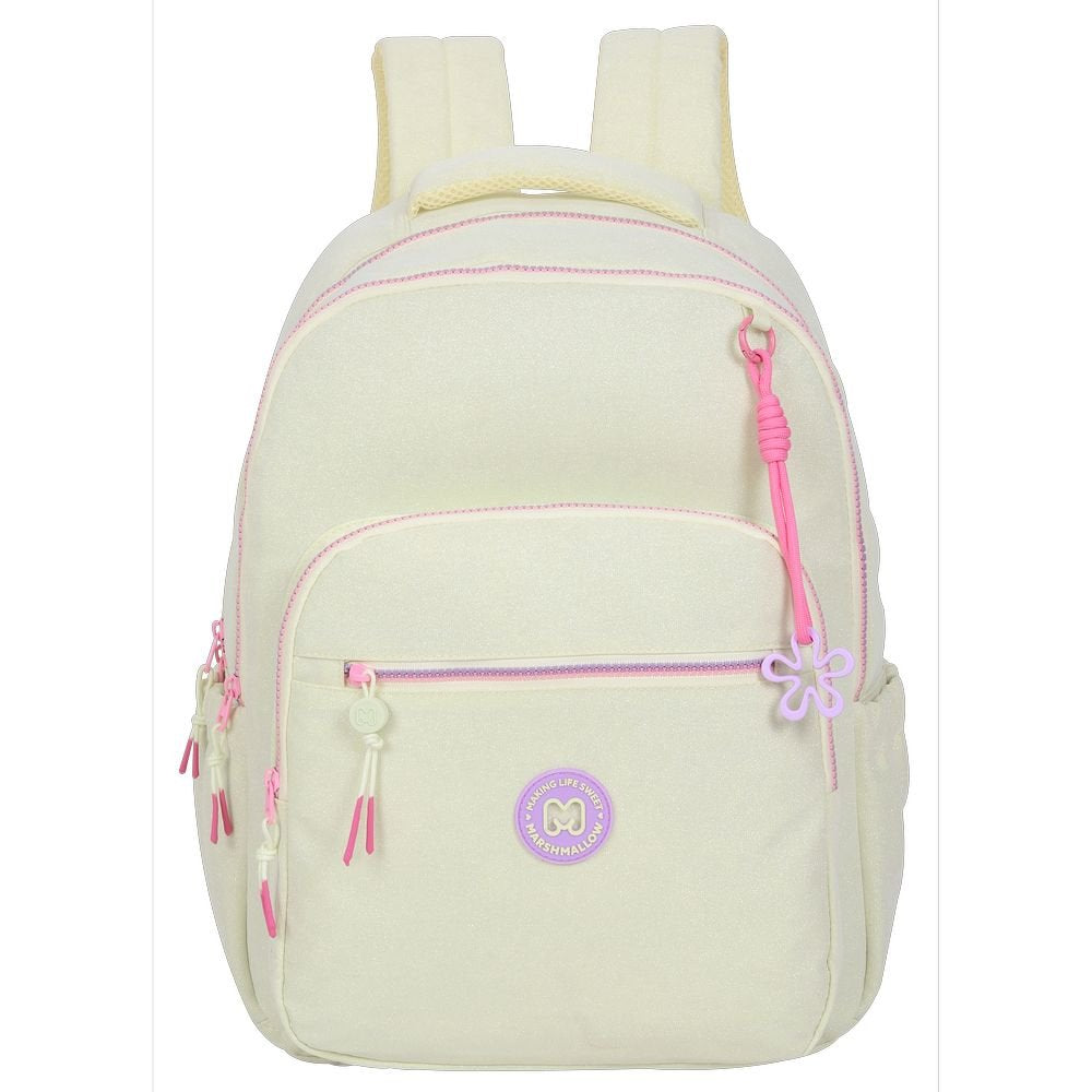 Mochila Escolar Doble Sweet Glow Lime Marshmallow Imagen principal del producto