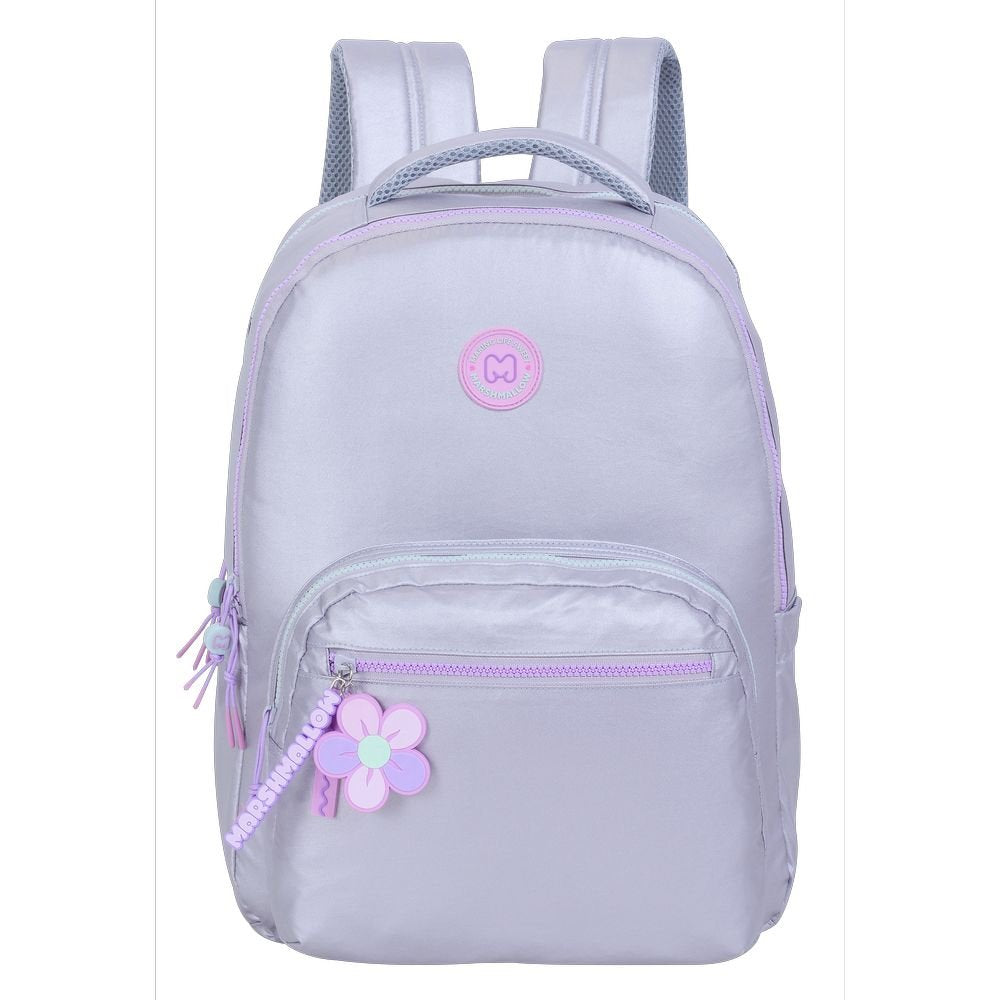 Mochila Escolar Doble Platinum 43x33cm Marshmallow Imagen principal del producto