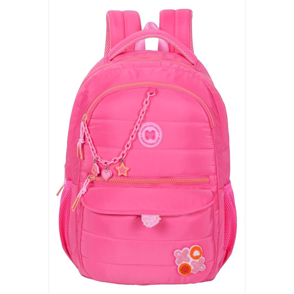 Mochila Escolar Pillow Pink Marshmallow 43x32cm Imagen principal del producto