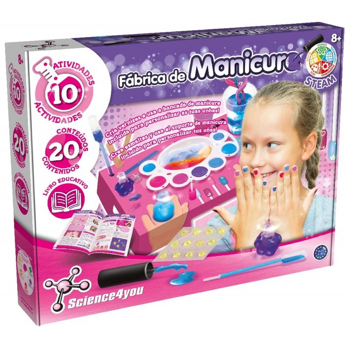 JUEGO FABRICA DE MANICURA | SCIENCE 4 YOU | 1 UNIDAD | 5600983617476