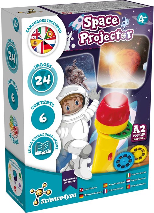 JUEGO DE MESA PROYECTOR ESPACIO | SCIENCE 4 YOU | 1 UNIDAD | 5600983627871