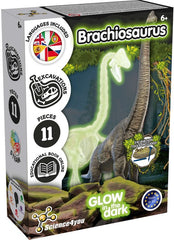 JUEGO DE MESA EXCAVACIONES BRACHIOSAURUS BRILLA OSCURIDAD | SCIENCE 4 YOU | 1 UNIDAD | 5600983628106