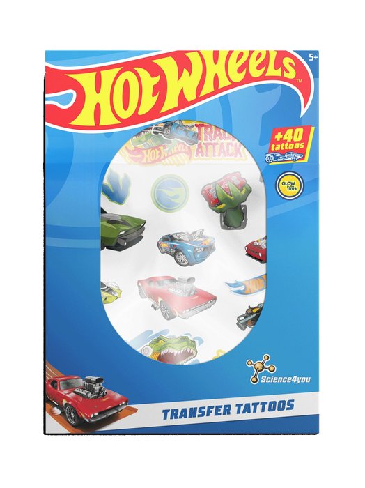 Kit Hotwheels Tattoos Science 4 You