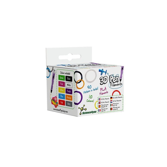 RECARGAS BOLIGRAFO 3D | SCIENCE 4 YOU | 1 UNIDAD | 5600983630567