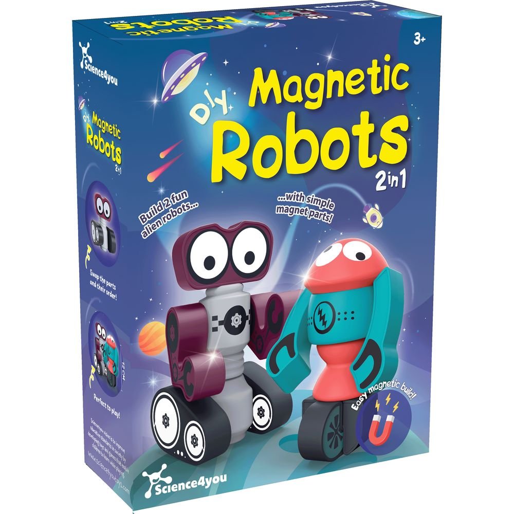 Juego Robots Magnéticos 2 en 1 SCIENCE 4 YOU Imagen principal del producto