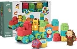 Gomas de Borrar Tren de la Jungla Giros Pack 36