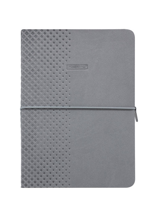 Cuaderno A5 con elastico One Color Graphite MAKENOTES