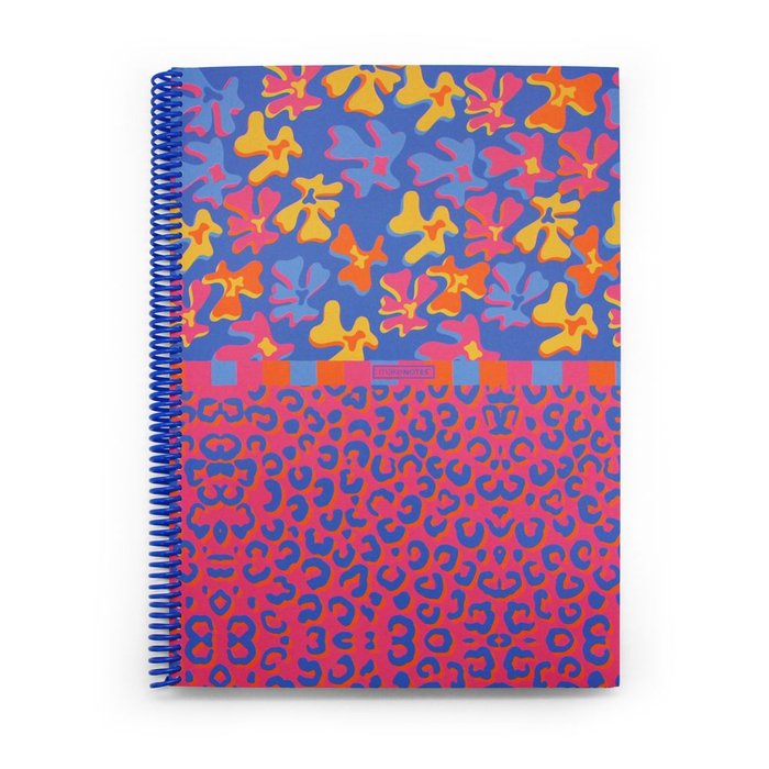 Cuaderno espiral A4 rayado 100 hojas Malibu MAKENOTES Imagen principal del producto