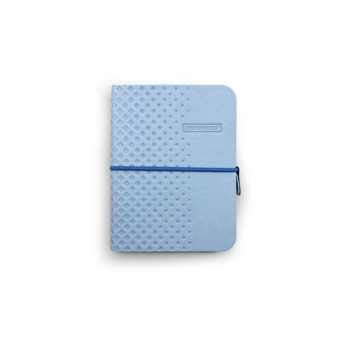 Cuaderno Rayado A7 con Elastico 96 Hojas 70G Blanket MAKENOTES