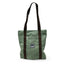 TOTEBAG VERDE CON ASA BANDOLERA 68X35X9 CM SILKY TOUCH | MAKENOTES