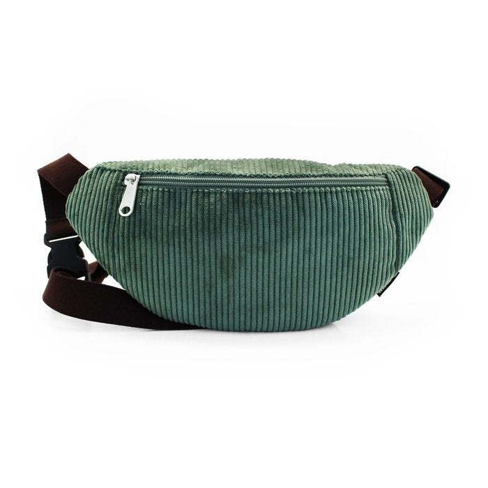 RIÑONERA VERDE 30X14X6 CM SILKY TOUCH | MAKENOTES Imagen principal del producto
