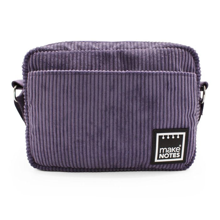 BANDOLERA LILA 21X15X6 CM SILKY TOUCH | MAKENOTES Imagen principal del producto