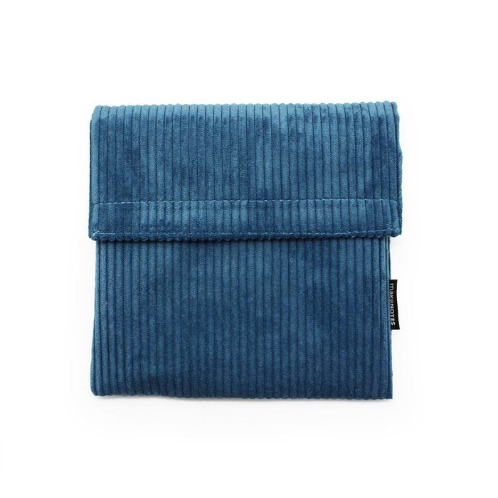 Porta-bocadillos Azul Cerceta Makenotes Silky Touch