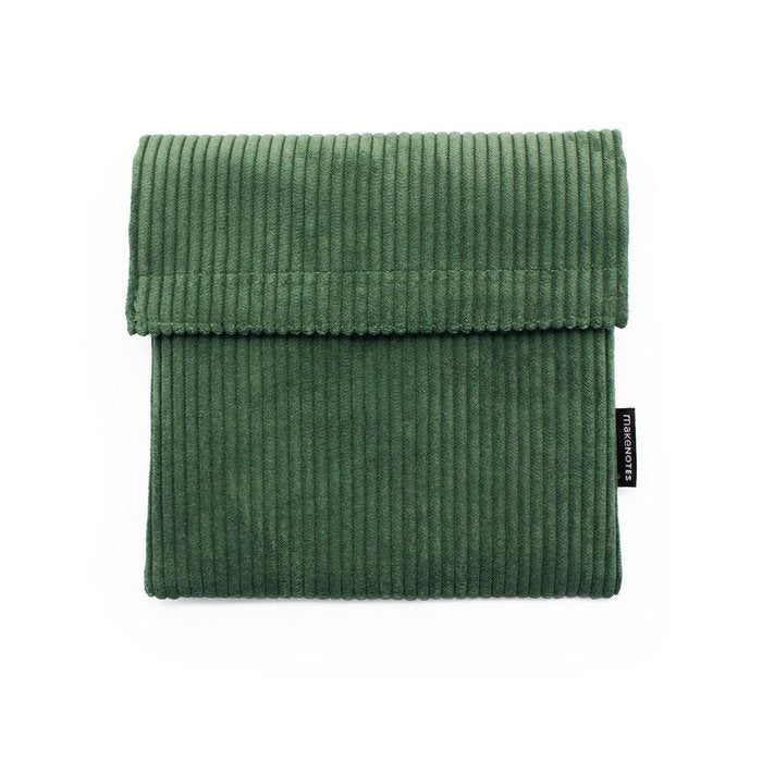 Porta-bocadillos Verde 16,5x16,5x2,5cm Silky Touch MAKENOTES Imagen principal del producto