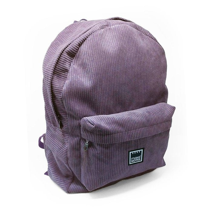 MOCHILA CASUAL LILA 45,5X31X14 CM SILKY TOUCH | MAKENOTES Imagen principal del producto
