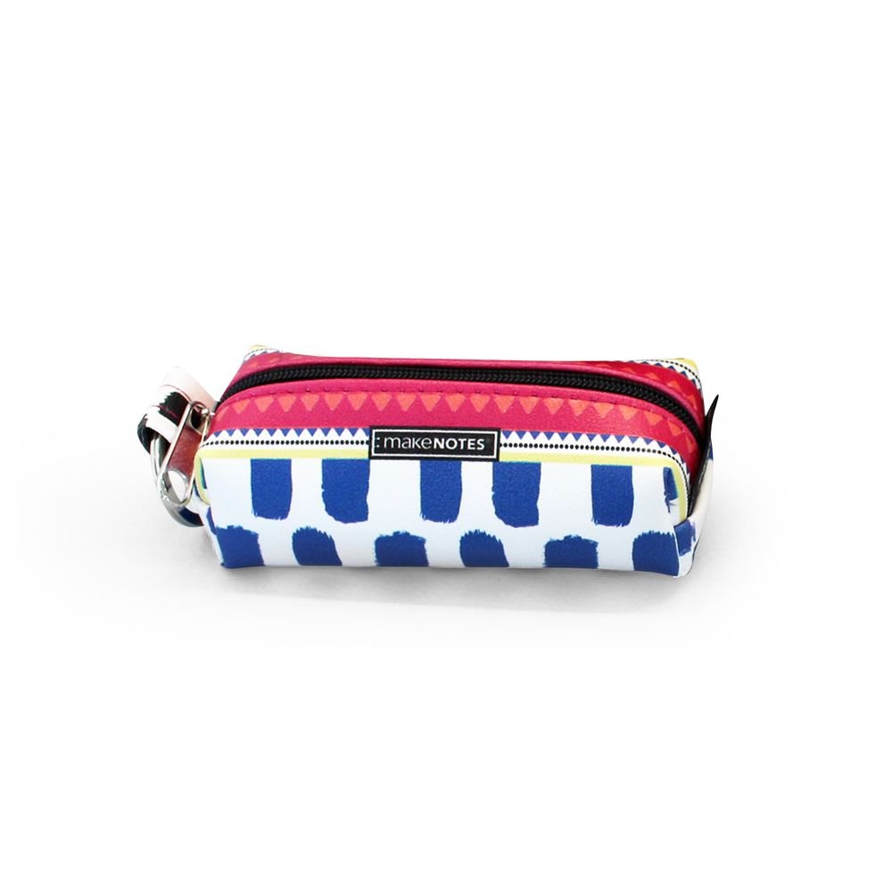MINI ESTUCHE CON ANILLA PARA LLAVERO MONOCHROME STROKES | MAKENOTES | 1 UNIDAD | 5609104948178