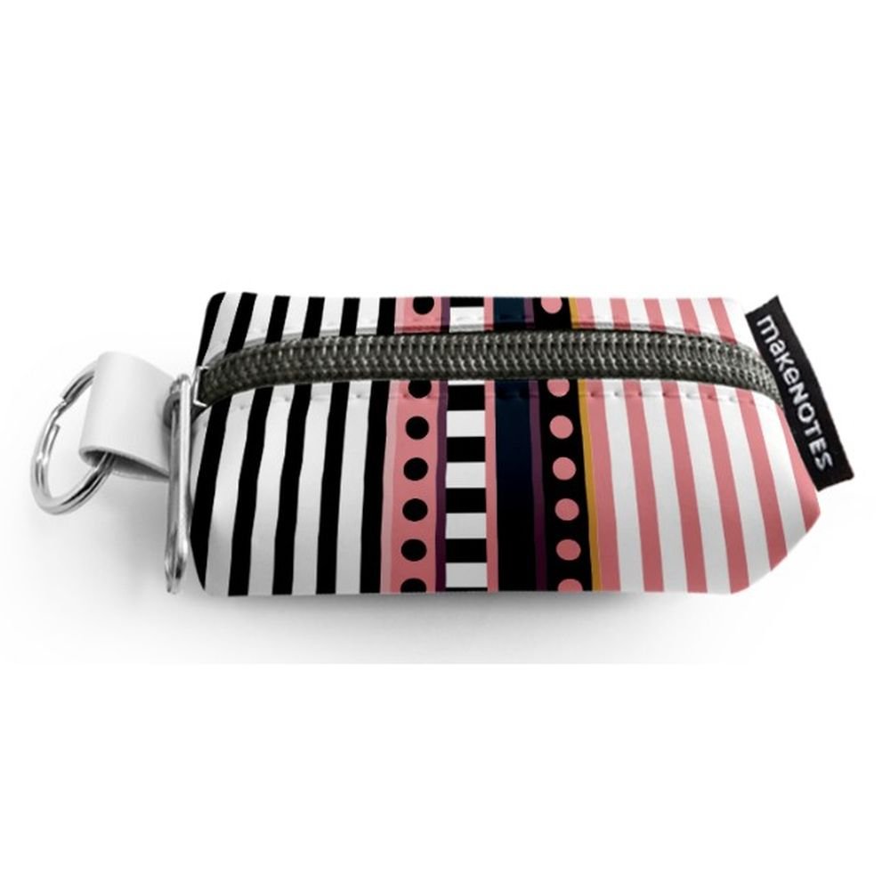 Llavero Monedero Compacto Blackline Pink MAKENOTES Imagen principal del producto
