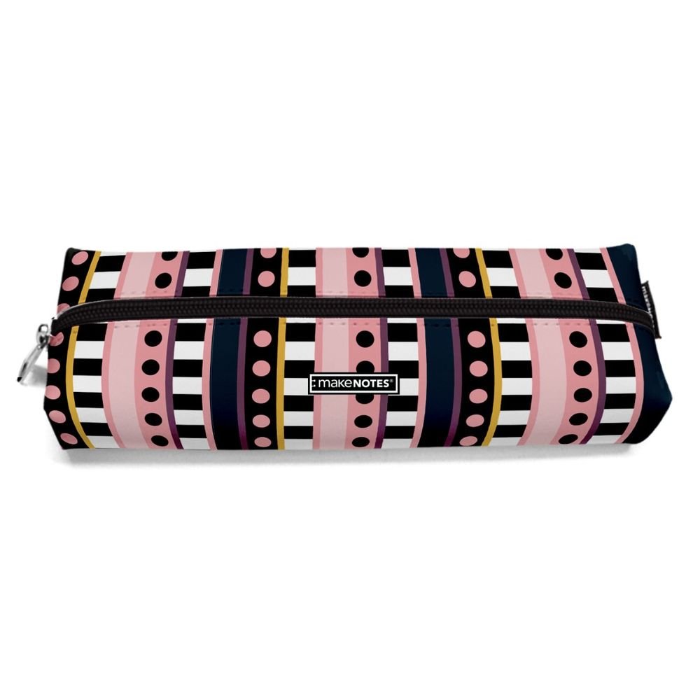 Estuche Rectangular Grande 22x6,5 cm Blackline Pink MAKENOTES Imagen principal del producto