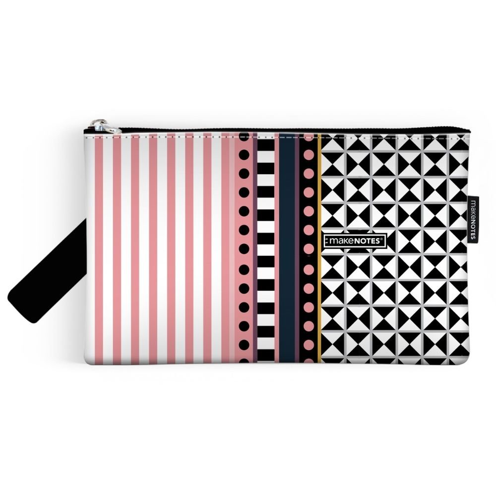 Neceser 16,5x10,5 cm Blackline Pink MAKENOTES