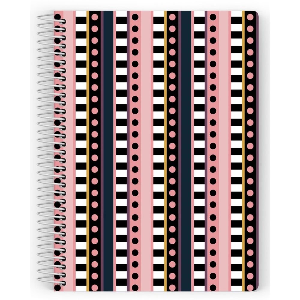 Cuaderno Espiral Plástico A5 Rayado 80h Blackline Pink Imagen principal del producto
