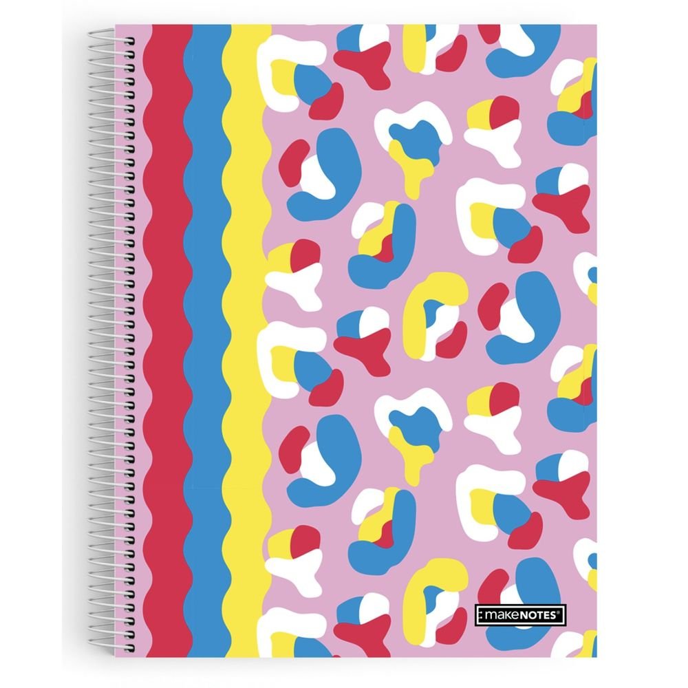 Cuaderno espiral plástico A4 cuadriculado 80 hojas Imagen principal del producto