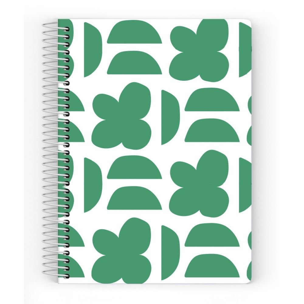 Cuaderno espiral plástico A5 rayado 80 hojas Makenotes Imagen principal del producto